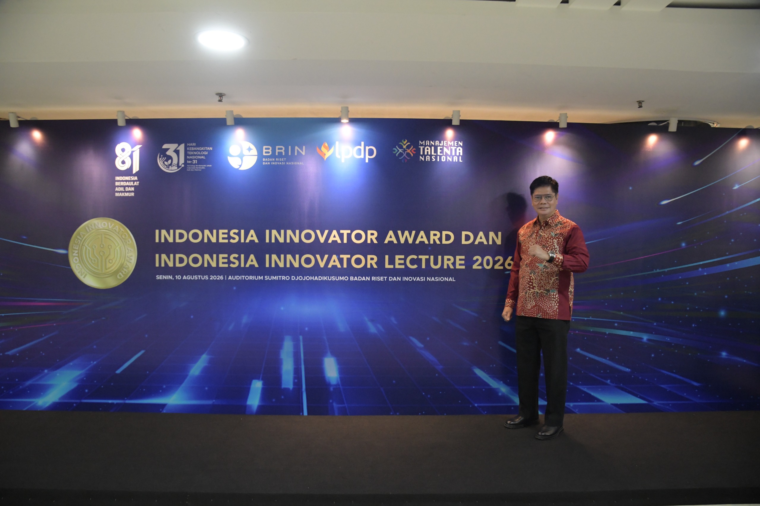 Sestama Basarnas Hadiri Indonesia Innovator Award dan Indonesia Innovator Lecture 2026